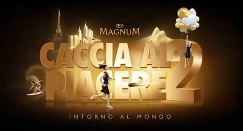 Caccia al Piacere 2 – Intorno al Mondo: la sfida inizia con il gioco interattivo di Magnum