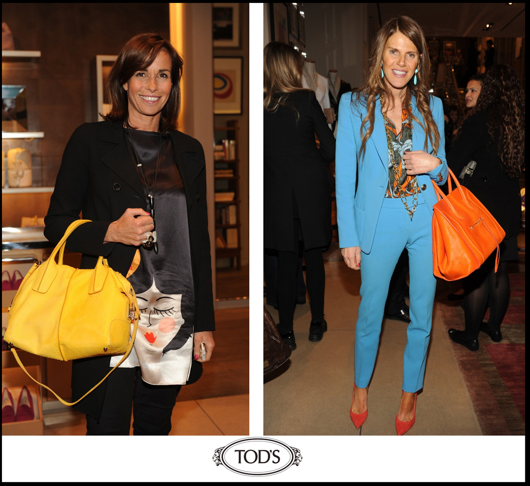 cristina parodi anna dello russo tod's salone del mobile milano 2012