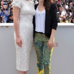 Kristen stewart pantaloni gialli Balenciaga Cannes 2012