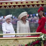 Kate Middleton Giubileo di Diamanti abito Alexander McQueen