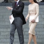 Kate Middleton Giubileo Regina alexander mcqueen