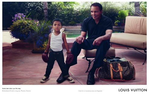 Louis Vuitton sceglie il pugile Mohamed Ali come protagonista della sua nuova campagna