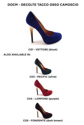 Chiara Ferragni Shoes collezione a/i 2012-2013