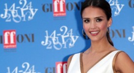 Jessica Alba in Salvatore Ferragamo Giffoni Film Festival