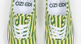 kenzo vans Authentic GreenYellow_grande