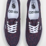 kenzo vans Authentic Dress Blues Tango Red