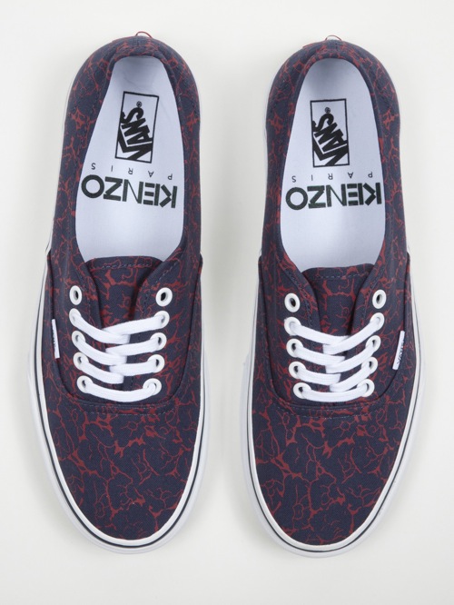 kenzo vans Authentic Dress Blues Tango Red