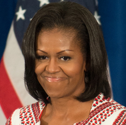 First Lady Michelle Obama londra 2012 Team USA