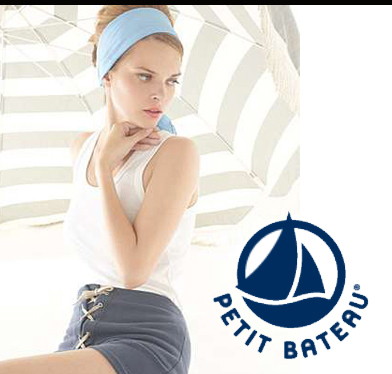 Costumi 2012 Petit Bateau: bon ton da spiaggia e stile minimal chic