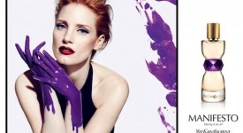 Jessica Chastain testimonial profumo Manifesto Yves Saint Laurent