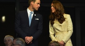 Kate Middleton Paralimpiadi Londra look giallo pastello