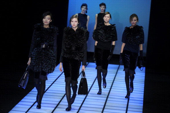 Models display creations as part of Empo