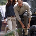 Kate Middleton look sportivo scarpe trekking