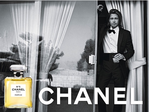 chanel n 5 leggenda film brad pitt