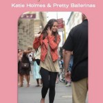 Katie Holmes ballerine look casual