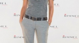 Kate Moss look grigio nero