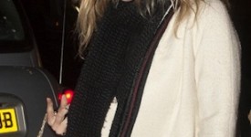 Kate Moss look grigio nero