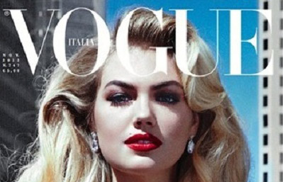 Kate Upton sexy e fetish per Vogue Italia