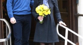 Kate Middleton incinta look dimissioni ospedale