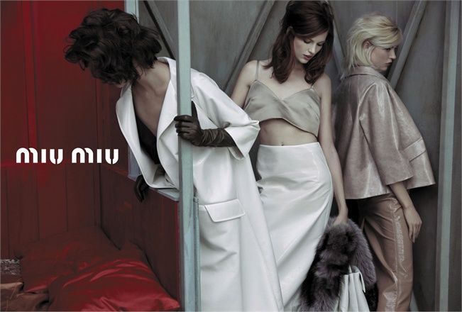 Miu Miu lancia il suo adv p/e 2013