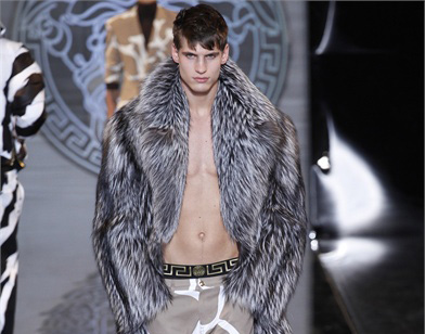 versace milano moda uomo 2013