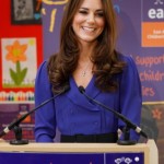 Kate middleton bikini colore bluette look