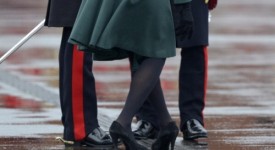 Kate Middleton tacco incastrato