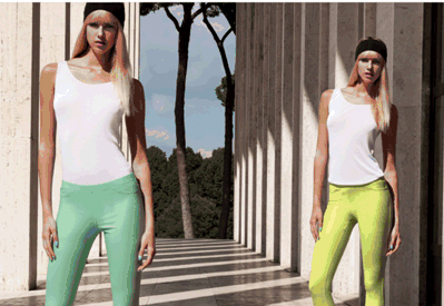 Goldenpoint lancia i leggings estivi effetto pelle in tanti colori pop