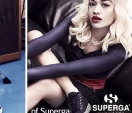 Rita Ora è la nuova testimonial Superga
