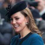 Kate Middleton cappottino blue teal