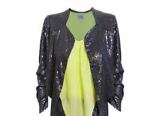 blazer di paillettes della capsule collection Loiza by Patrizia Pepe estate 2013
