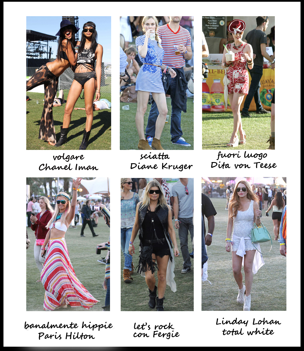 i look delle star a Coachella 2013