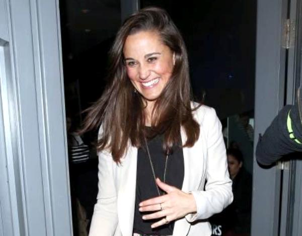 Pippa Middleton in un look funky originale e moderno