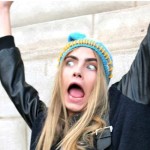 Cara Delevingne fotografie smorfie