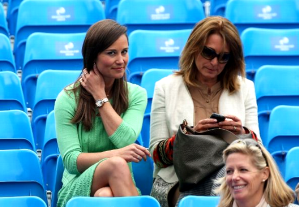 Pippa Middleton sfoggia con stile un total look verde menta