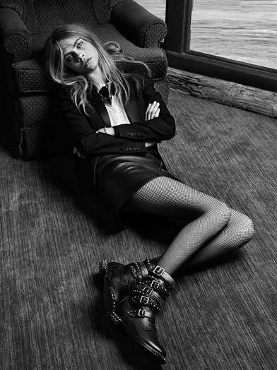 saint laurent paris adv inverno 2013 2014