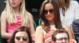 Pippa Middleton Wimbledon abito occhiali da sole