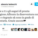 Alessia Tedeschi incidente barca Capri