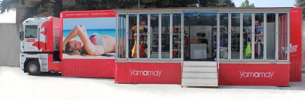 Yamamay Summer Tour 2013: dal 16 luglio un negozio itinerante sulle coste italiane