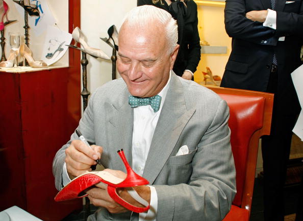 Manolo Blahnik Makes A Personal Appearance At Bergdorf Goodman