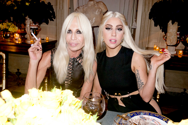 Donatella-Versace e Lady-Gaga
