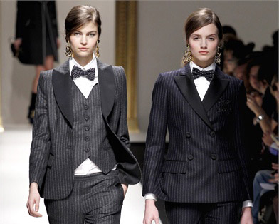 Tendenze moda a/i 2013-14: androginia e look manlike per una nuova femminilità