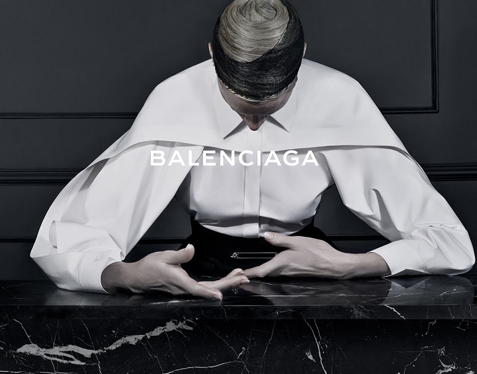 Balenciaga sceglie Kristen McMenamy come testimonial della sua campagna a/i 2013-14