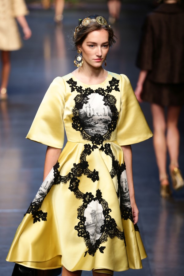 Milano Fashion Week Dolce e Gabbana P/E 2014 92697 | Modalizer