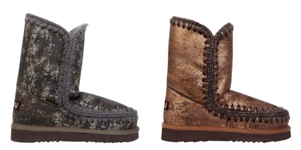 Mou Boots collezione a/i 2013-2014, dal camouflage al metallizzato