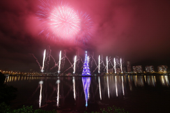 Rio De Janeiro Lights Annual Floating Christmas Tree