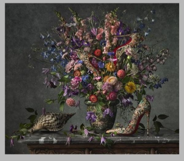 Christian Louboutin campagna ADV p/e 2014 ispirata all'arte