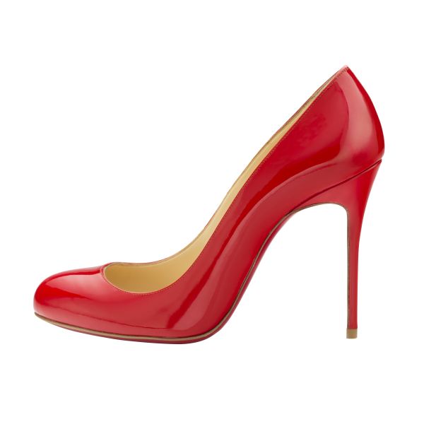 Christian Louboutin Fifi 100 Patent Corazon