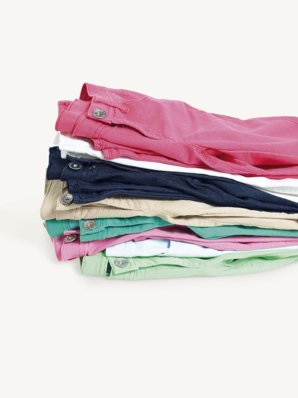 United Colors of Benetton p/e 2014, jeggings a tutto colore