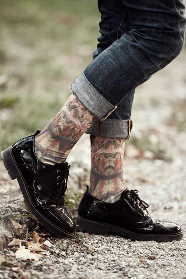 Homely Cool, i calzini che sembrano tatuaggi